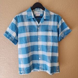 Vintage 40s Button Up Sailor Work Shirt